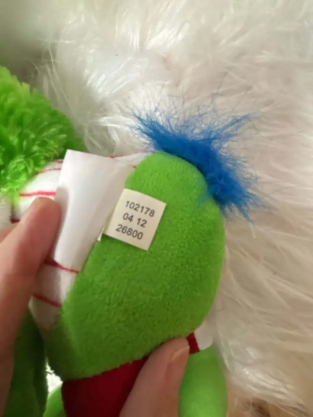 Philadelphia Phillies Phillie Phanatic Study Buddies Nerd Plush Toy